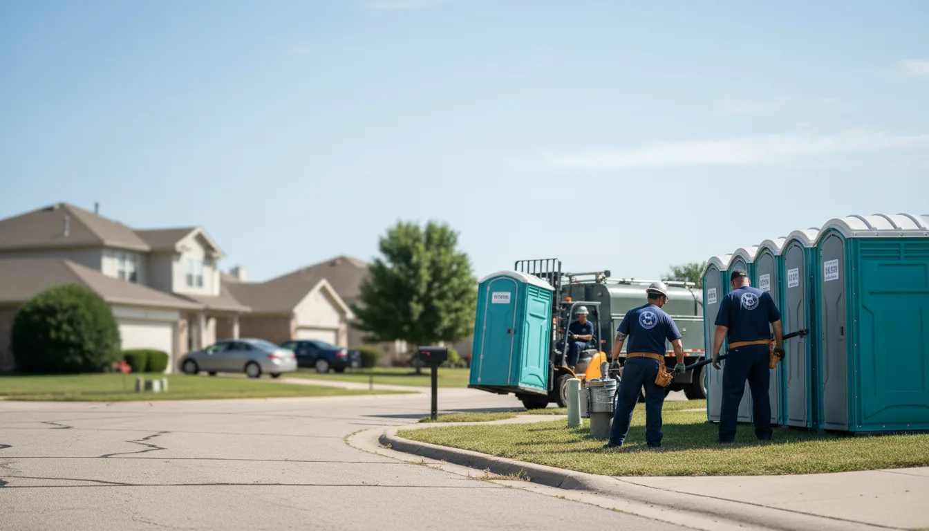 Porta Potty Rental in New Boston, IL near me